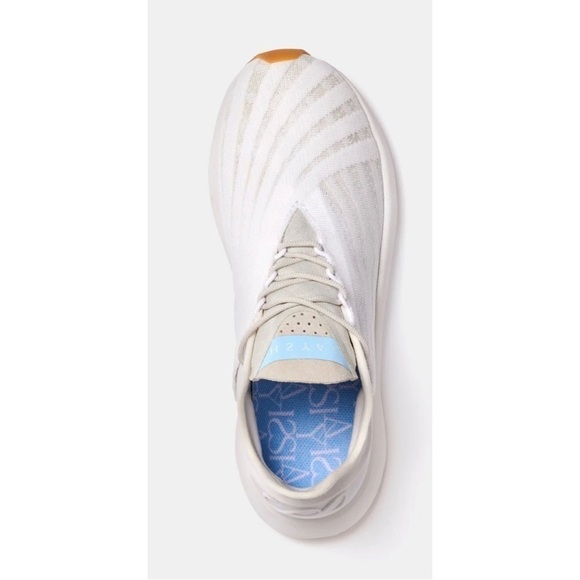 SAYSH ONE Women’s Sneaker Silver and White jacquard Sneakers size 7.5 NEW - Picture 14 of 16